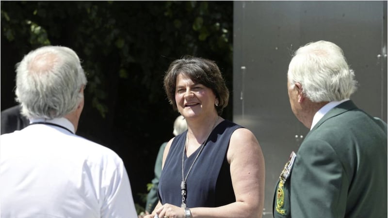 DUP Leader Arlene Foster. Picture by Hugh Russell. 