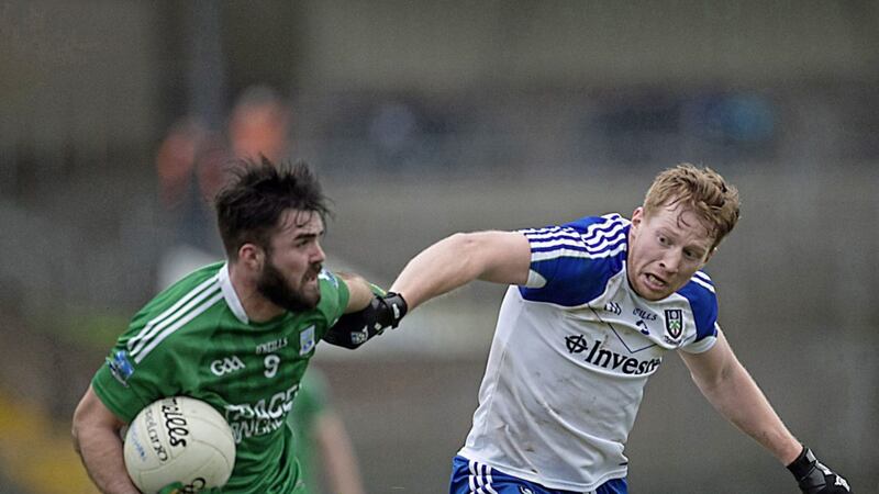 Fermanagh Kane Connor in action againstMonaghan 