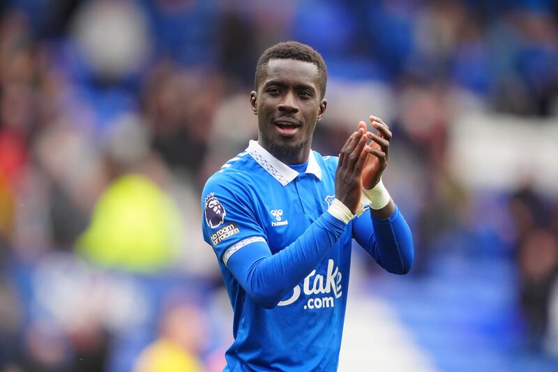 Idrissa Gueye netted Everton’s opener