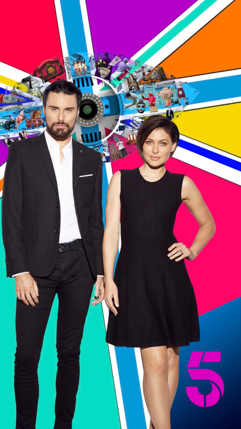 Big Brother presenters Rylan Clark-Neal and Emma Willis