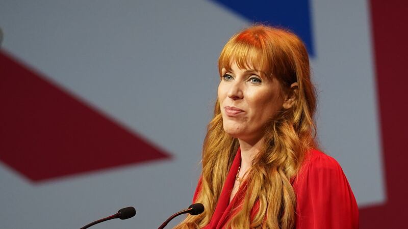 Deputy Labour leader Angela Rayner pledged to protect workers’ rights (Stefan Rousseau/PA)