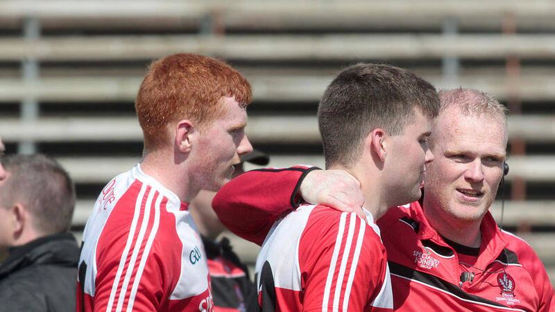 Derry minor manager Damian McErlain believes his side will thrive in the space that Croke Park will afford them<br />Picture: Margaret McLaughlin