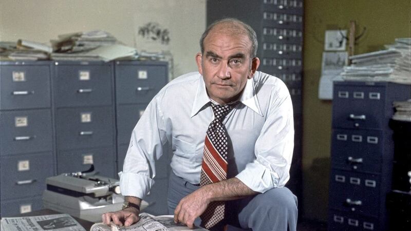 The late Ed Asner in his defining role as Lou Grant in 1977 