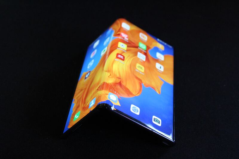 The new Huawei Mate Xs foldable smartphone