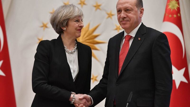 Everything you need to know about Theresa May's £100m defence deal with Turkey