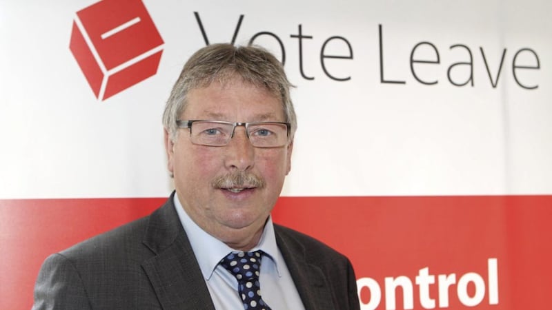 The DUP&#39;s Sammy Wilson said Mr Hoare&#39;s language was what Sinn F&eacute;in wants to hear 