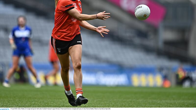 Armagh captain Kelly Mallon finished with 1-3 in her side's win over Donegal in Lifford on Sunday