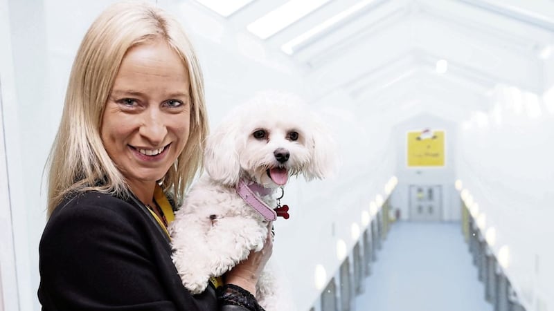 Executive Director at the Dogs Trust in Dublin Suzie Carley, says designer dogs can sell for more than &euro;36,000 each as backstreet breeders take advantage of trendy breeds made popular by celebrities and TV shows. Picture by Niall Carson/PA 