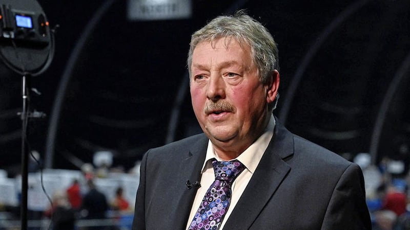 Sammy Wilson has said Boris Johnson could &#39;win back the trust&#39; of unionists by building a bridge to Scotland. Picture by Justin Kernoghan 