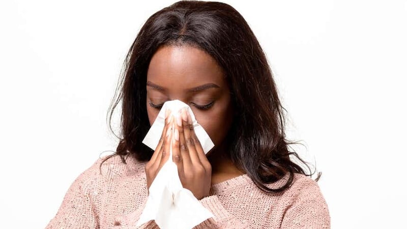 Hay fever sufferers could be facing weeks of itchy eyes and sneezing, the Met office has warned (Michael Heim/Alamy/PA)