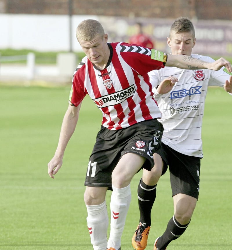 James McClean made his name with Derry City, his local club 