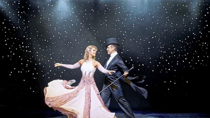 Anton du Beke and dance partner Erin Boag return to Belfast&#39;s Waterfront Hall next month with a new show celebrating the music of the golden age of Hollywood 