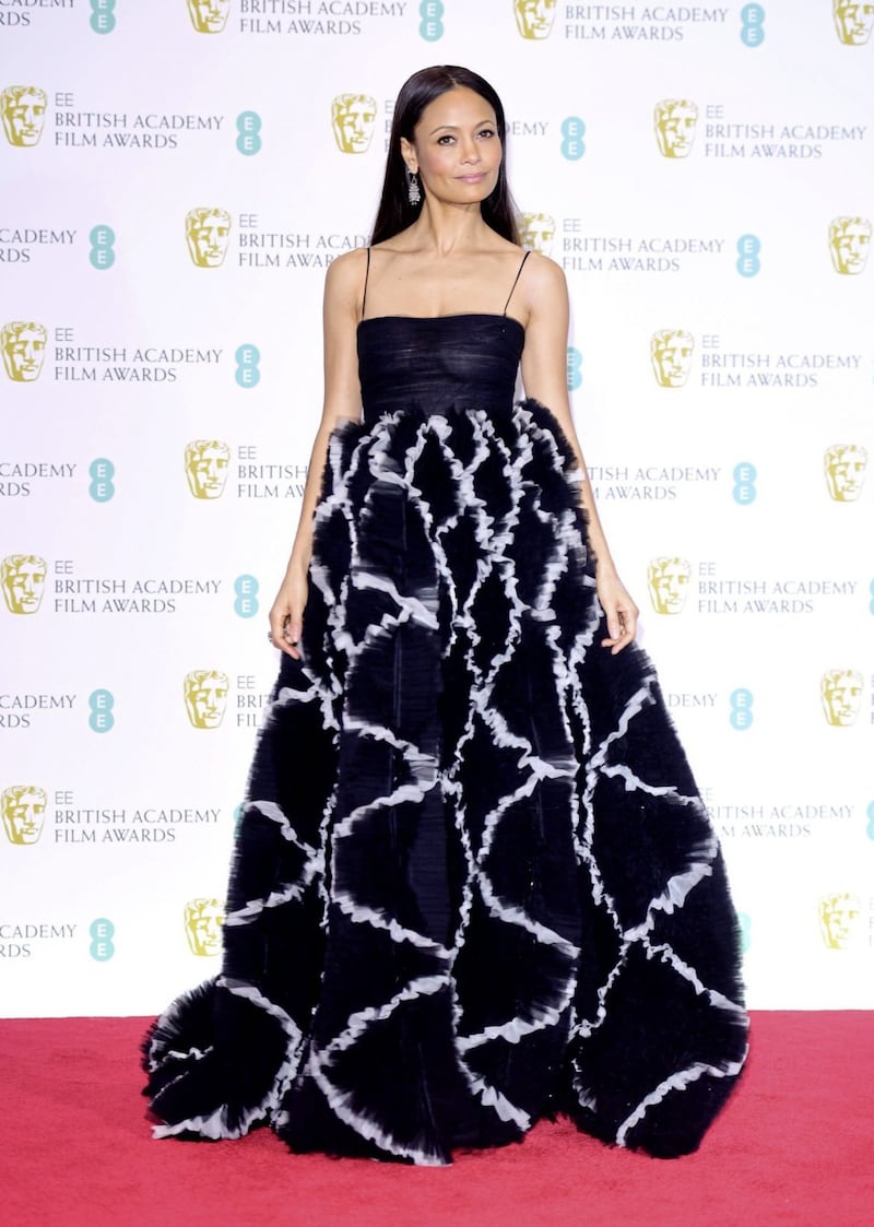Thandie Newton attending the 72nd British Academy Film Awards 