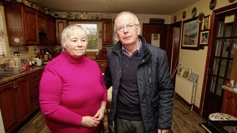 Sean and Teresa McGovern at their home in Kinawley, Co Fermanagh. Picture by Mal McCann 