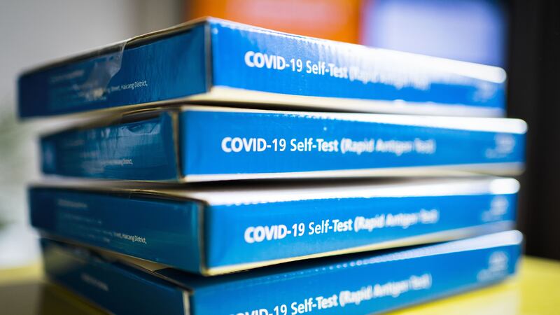 The UK Government no longer offers free tests but people can buy them from private pharmacies (Jane Barlow/PA)