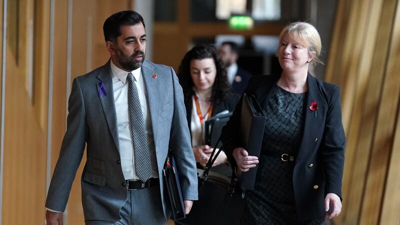 Humza Yousaf and Shona Robison dismissed suggestions they had mislead Parliament (Andrew Milligan/PA)