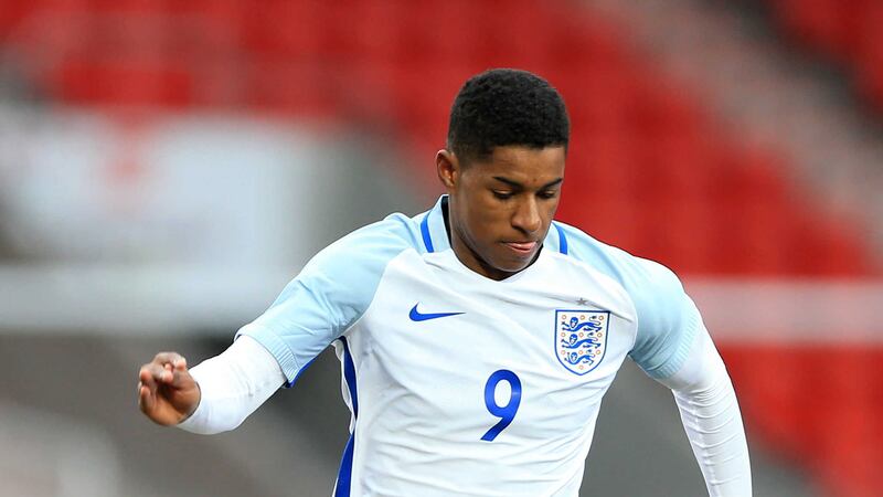 Manchester United forward Marcus Rashford has been included in Roy Hodgson's squad for the Euro 2016 finals<br />Picture by PA&nbsp;