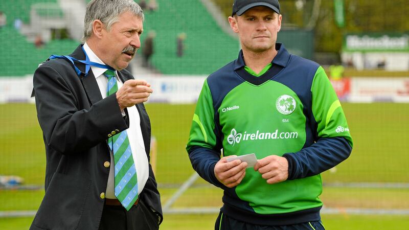 Ireland's William Porterfield was disappointed with their exit &nbsp;