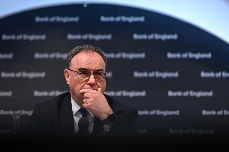 Andrew Bailey, governor of the Bank of England, said he is ‘optimistic that things are moving in the right direction’