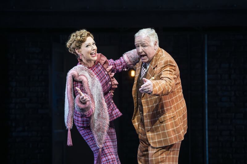 Faye Tozer and Les Dennis in 42nd Street