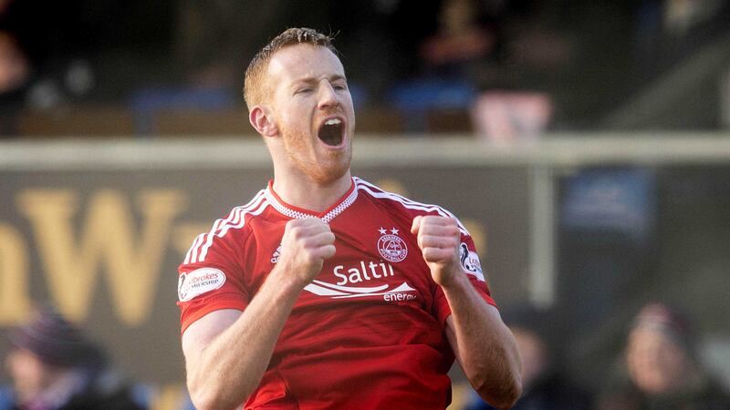 Adam Rooney scored twice for Aberdeen in their SPL win over St Johnstone on Saturday<br />Picture by PA&nbsp;