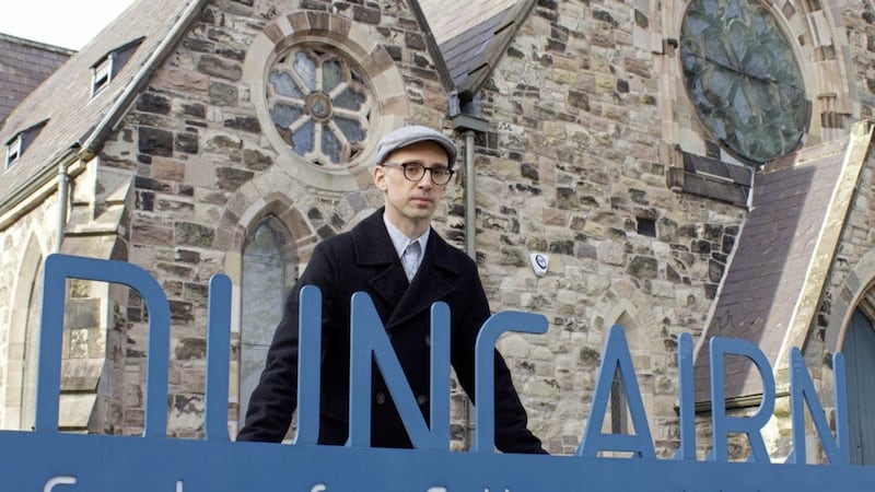 Colin Hassard is the current writer in residence at north Belfast&#39;s Duncairn Arts Centre 
