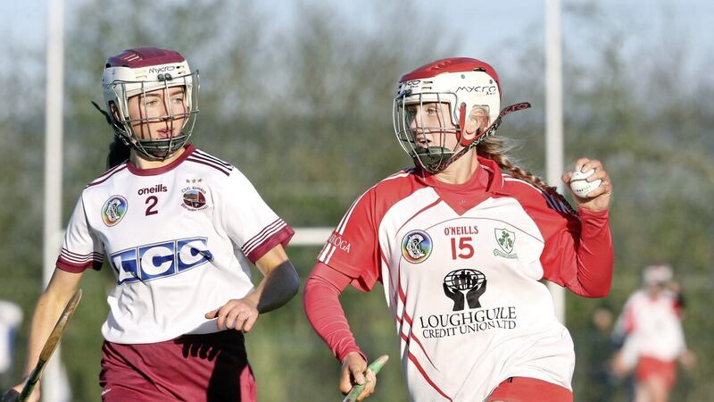 Annie Lynn (right) has come to the fore in the Loughgiel attack recently. Picture Margaret McLaughlin 