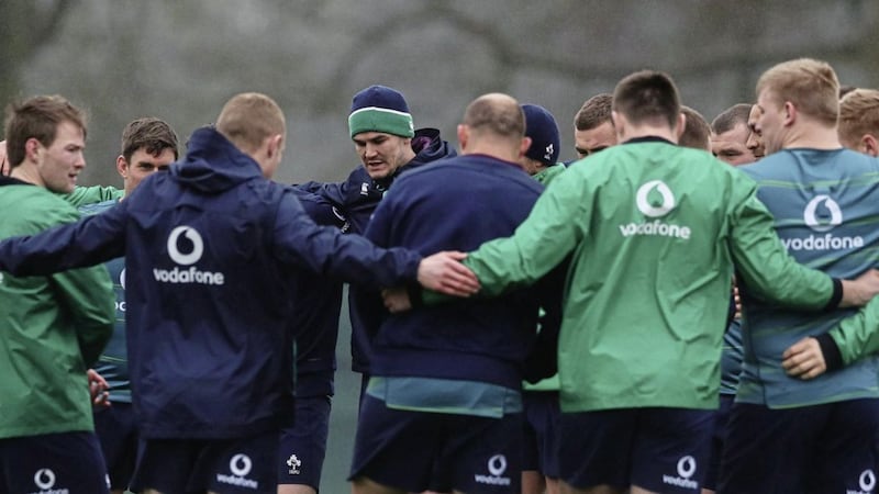 Shoulder to shoulder - rugby players from all across the island answer Ireland&#39;s Call. 