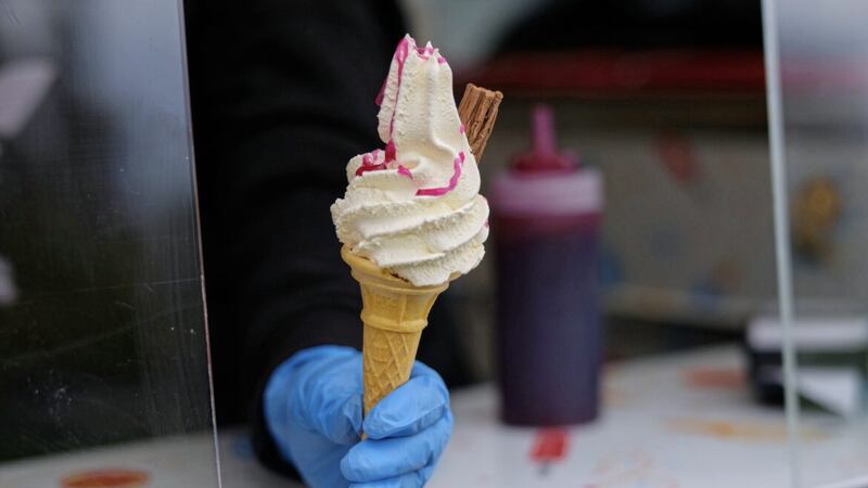 Summer jobs being advertised include ice cream sellers at &pound;9.50 to &pound;14 an hour 