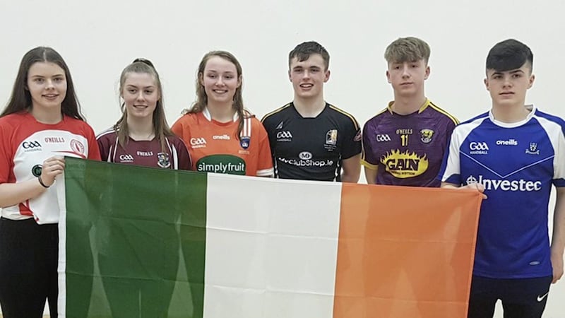 The Team Ireland Juvenile panel is: Mairead Fox, Tyrone (G15&amp;U); Niamh Heffernan, Galway (G17&amp;U); Megan McCann, Armagh (G19&amp;U); Josh Kavanagh, Wexford (B15&amp;U); Eoghan McGinnity, Monaghan (B17&amp;U); Shane Dunne, Kilkenny (B19&amp;U) 
