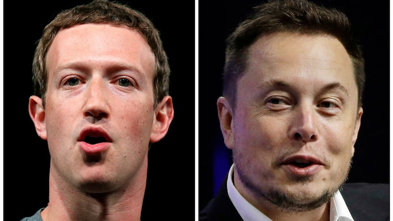 Mark Zuckerberg and Elon Musk seemingly agreed to a brawl in June (Manu Fernandez, Stephan Savoia/AP)