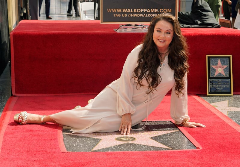 Sarah Brightman Honored With A Star on the Hollywood Walk of Fame