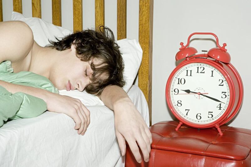 It turns out that teenagers really love their sleep... 