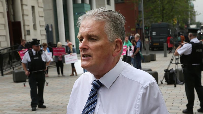 The DUP's Jim Wells has been a vocal opponent of a change to abortion laws in the north. Picture by Hugh Russell&nbsp;