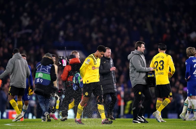 Borussia Dortmund went out of last season's Champions League at the hands of Chelsea