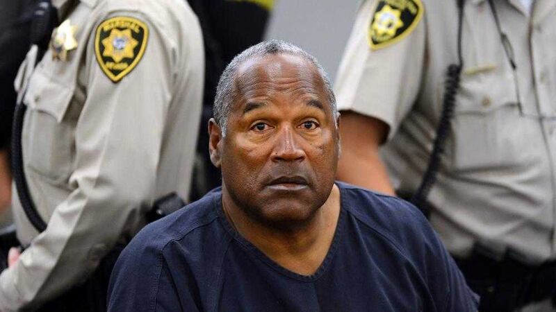 OJ Simpson sits during a break on the second day of a hearing in Clark County District Court in Las Vegas. Picture by Ethan Miller, Associated Press