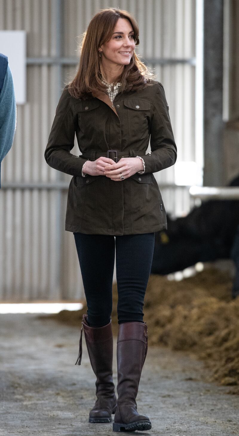 Kate Middleton in Dubarry jacket