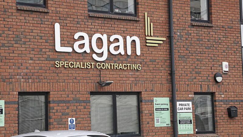 The headquarters of the Lagan Specialist Contracting Group in Belfast&#39;s Titanic Quarter. Picture by Hugh Russell. 