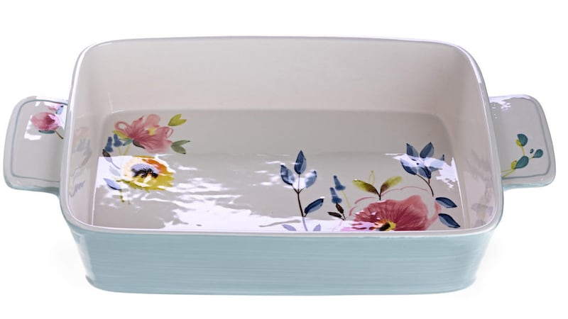 Bluebellgray Hand Paint Large Oven Dish, available from Occa-Home 