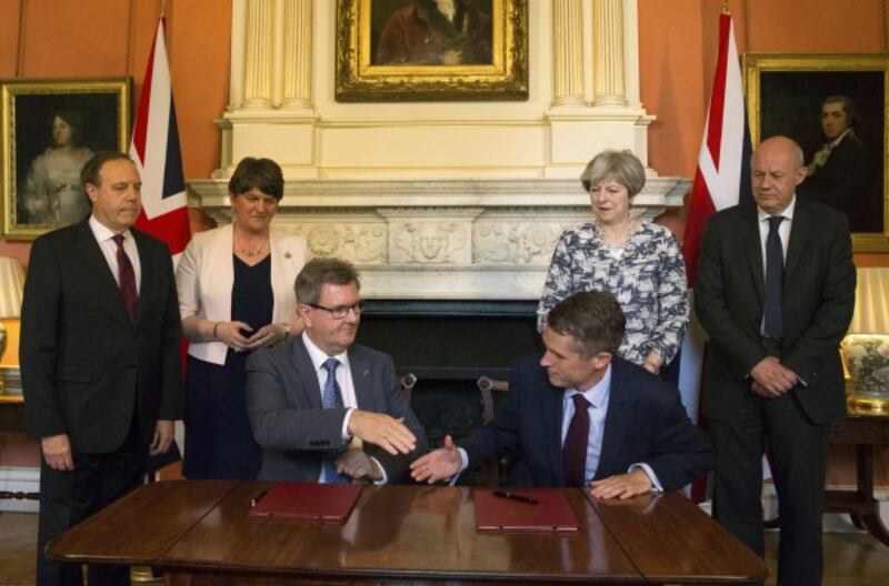 Tory DUP agreement