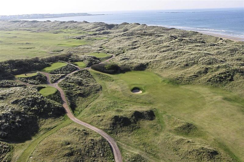 The magnificent Royal Portrush golf course which is set to host The Open again in 2024 