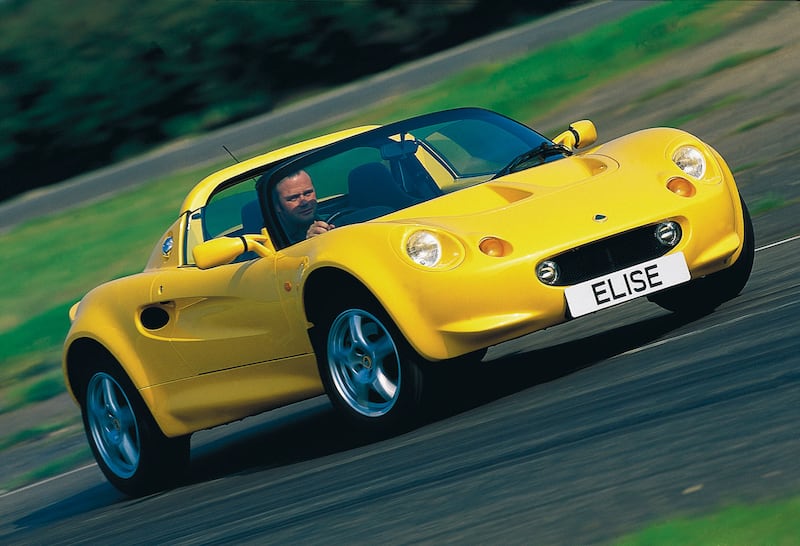 Norfolk Mustard is a very accurate descriptor for the bright yellow finish on this Lotus.