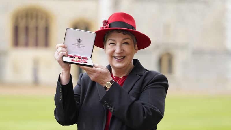 She spoke out after receiving an OBE for services to literature from the Prince of Wales.