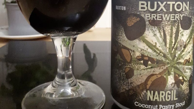 Derbyshire-based Buxton&#39;s Nargil chocolate and coconut &#39;Bounty stout&#39; 