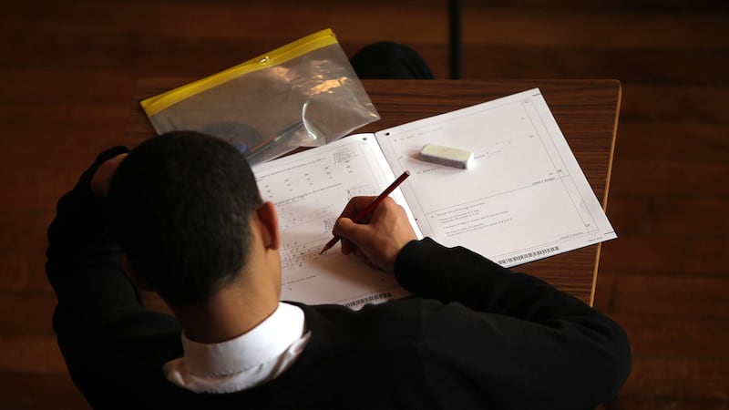 More than 30,800 students are receiving GCSE results in Northern Ireland (David Davies/PA)