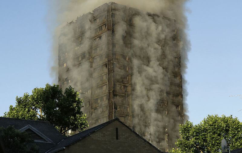 &nbsp;London fire: The building is a 27-storey tower block