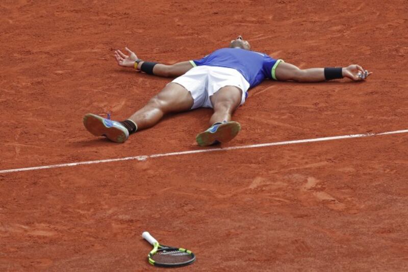 Rafael Nadal wins the 2017 French Open final