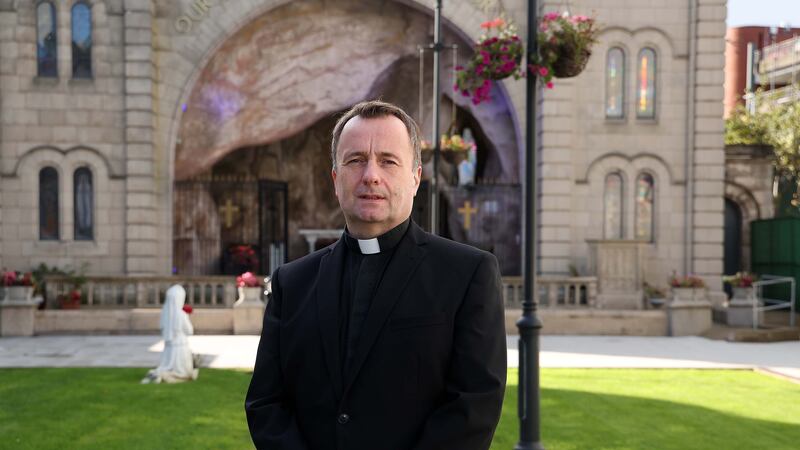 Fr Timothy Bartlett, administrator of St Mary's Church in Chapel Lane. Picture Mal McCann