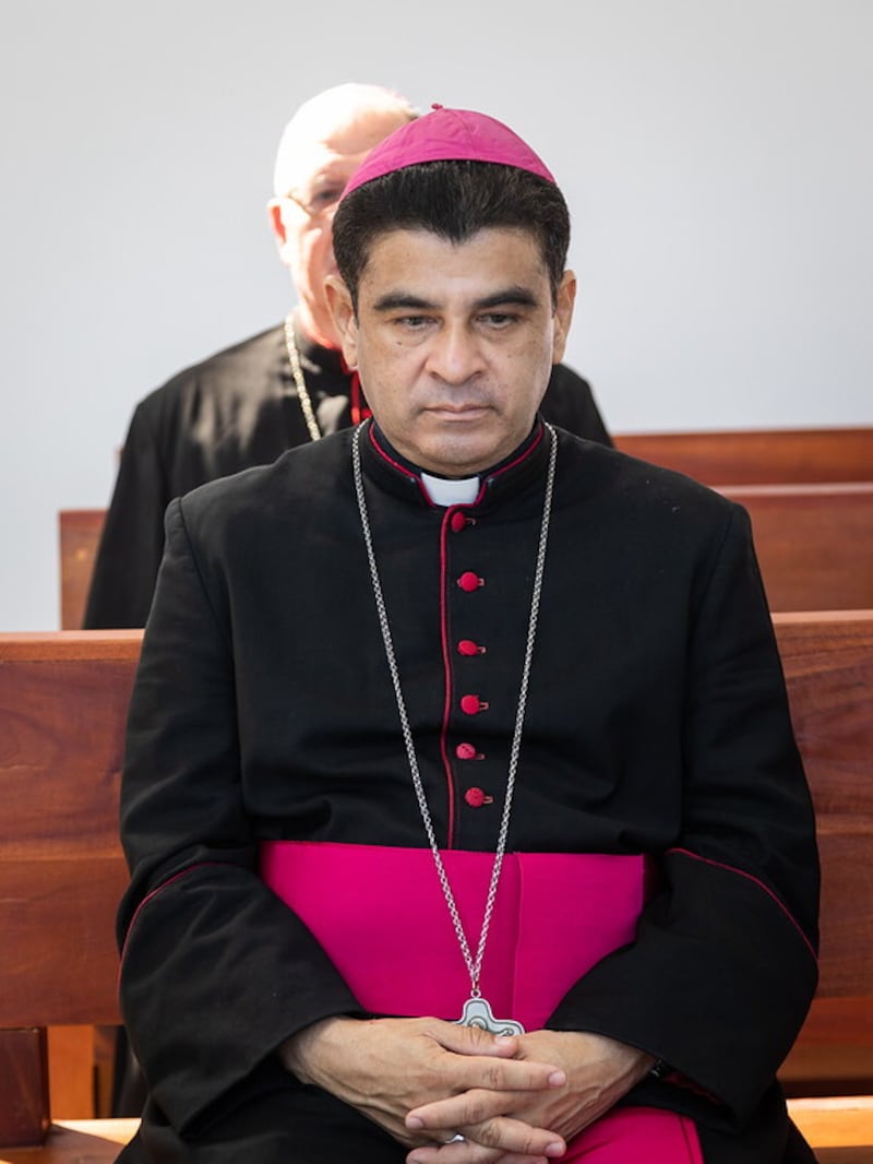 Monsignor Rolanda Álvarez, Bishop of Matagalpa in Nicaragua, was sentenced to 26 years in prison.