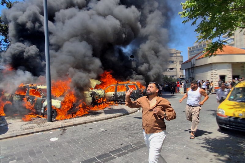 Iran responds to second day of US strikes by firing at Gulf states and Jordan